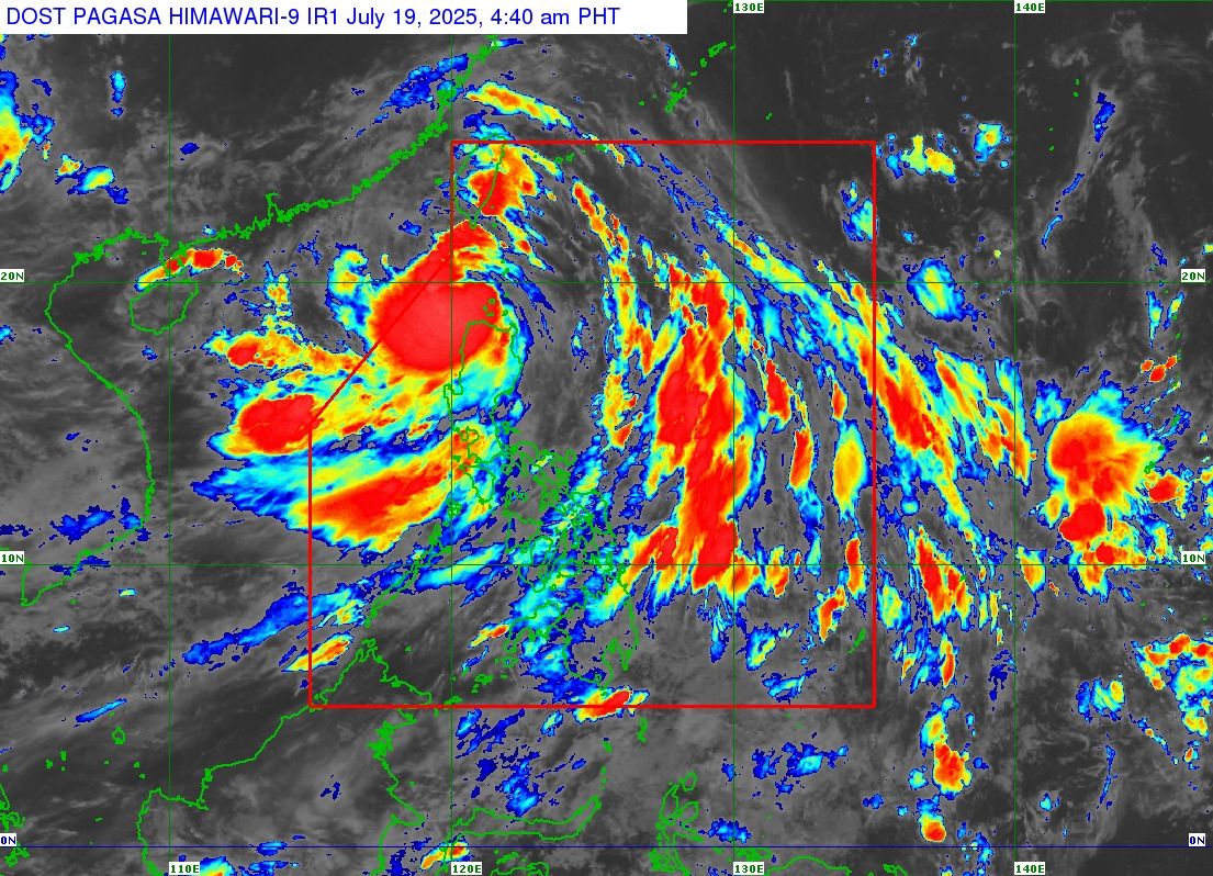 Crising moving away from Extreme Northern Luzon