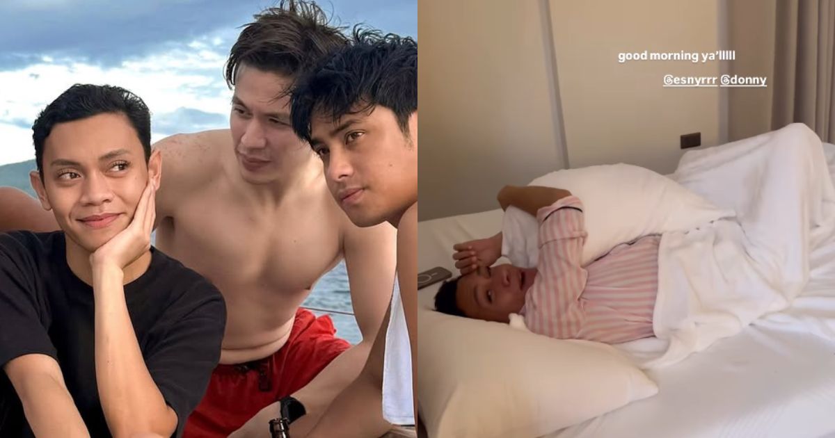 Jake Ejercito wakes Esnyr with loud 'PBB' theme song in hilarious prank