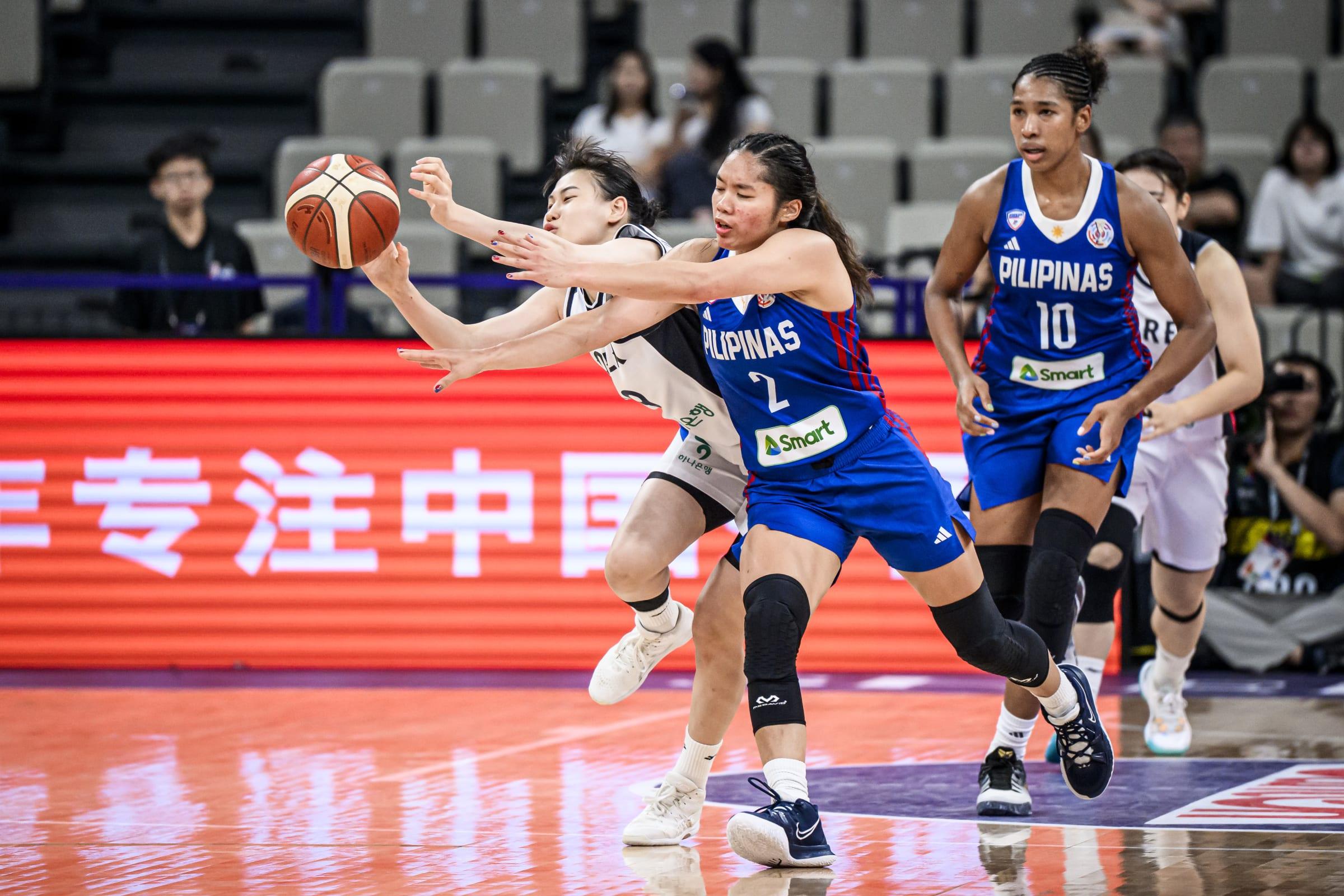 Gilas Pilipinas Women lose to South Korea, fall out of contention in FIBA Asia Cup