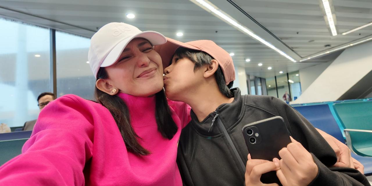 Katrina Halili and daughter Katie set off for Hong Kong adventure