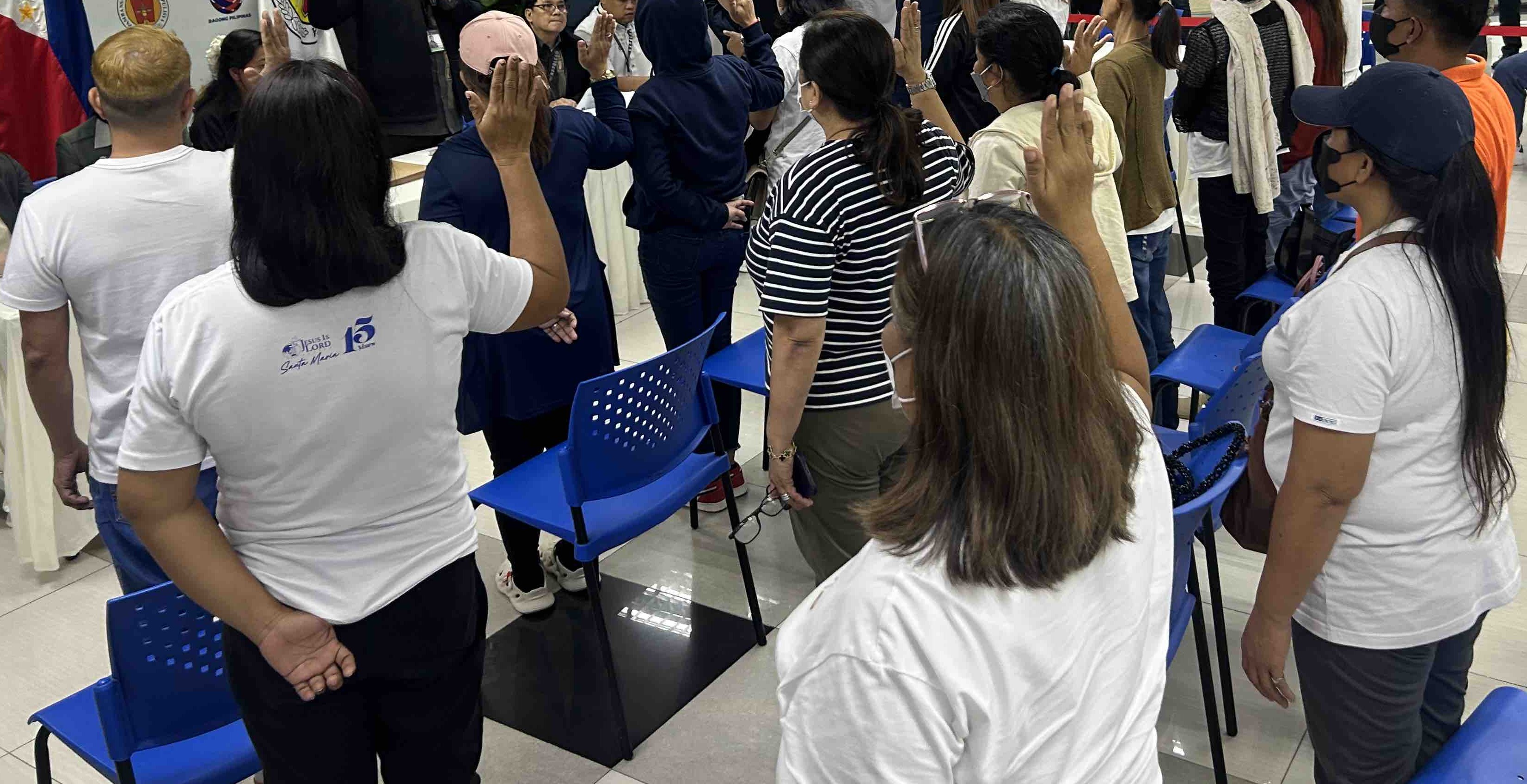Patidongan, missing sabungeros kin file complaint vs 12 cops at NAPOLCOM