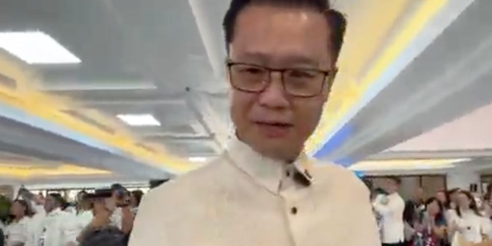 Sherwin Gatchalian attends SONA 2025 alone