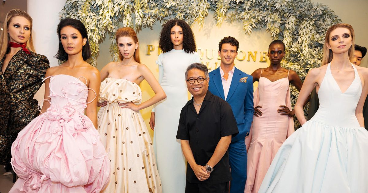 Puey Quiñones launches his new couture atelier in LA and wows Hollywood