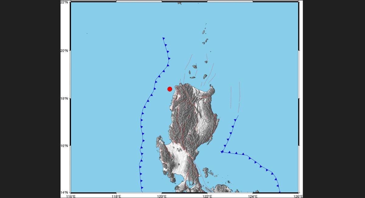 Magnitude 5.5 earthquake struck offshore Ilocos Norte --PHIVOLCS