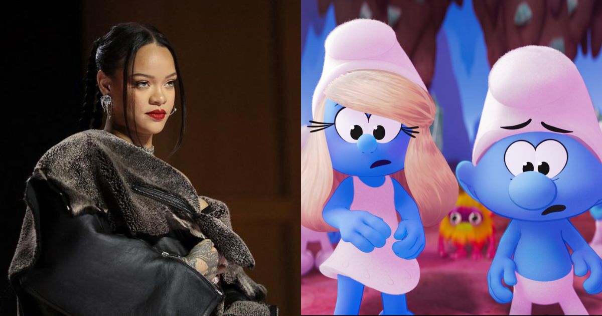 'Smurfs:' Rihanna says she draws inspiration from her character Smurfette