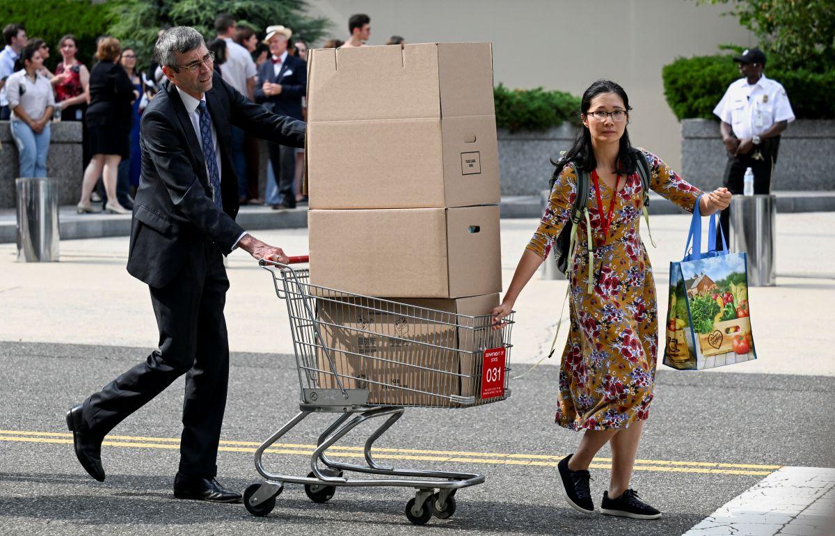 State Department starts firing more than 1,350 workers in Trump's shake-up of diplomatic corps