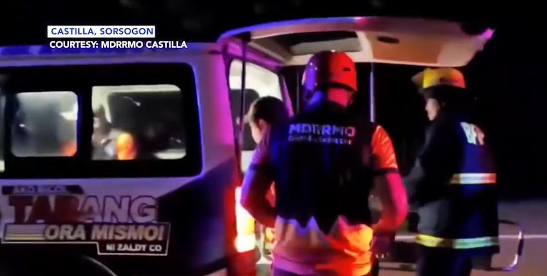 SUV, sumalpok sa bahay sa Castilla, Sorsogon; mag-asawa sa loob ng bahay, nasawi