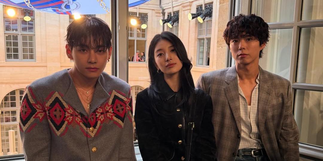 BTS' V, Park Bo Gum, Bae Suzy hang out in Paris