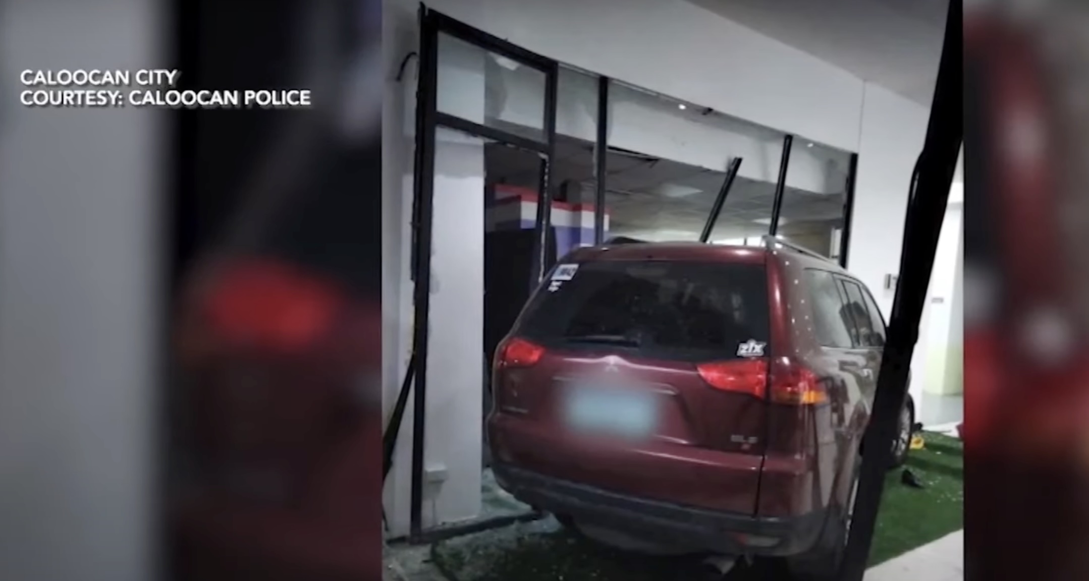 SUV crashes into Caloocan school lobby; 6 students, 1 staff hurt