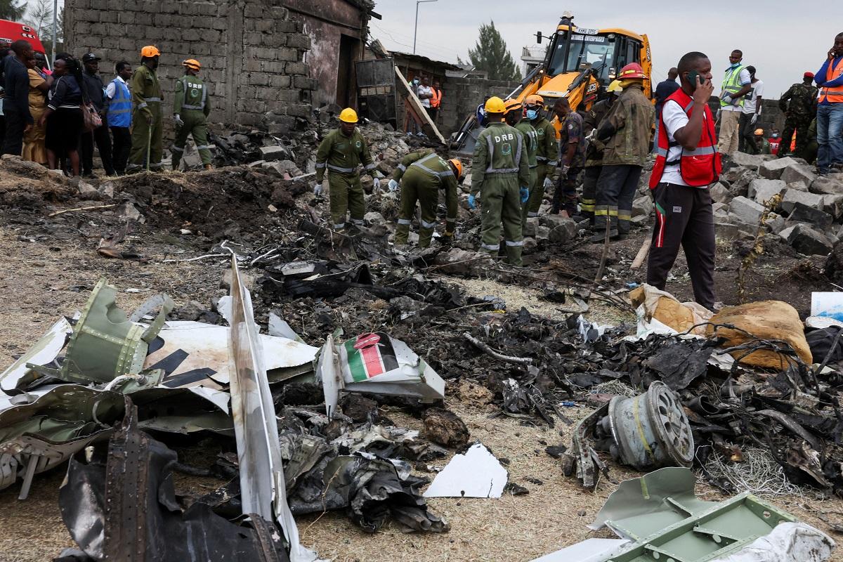 Light aircraft crashes in Kenya’s capital, killing 6