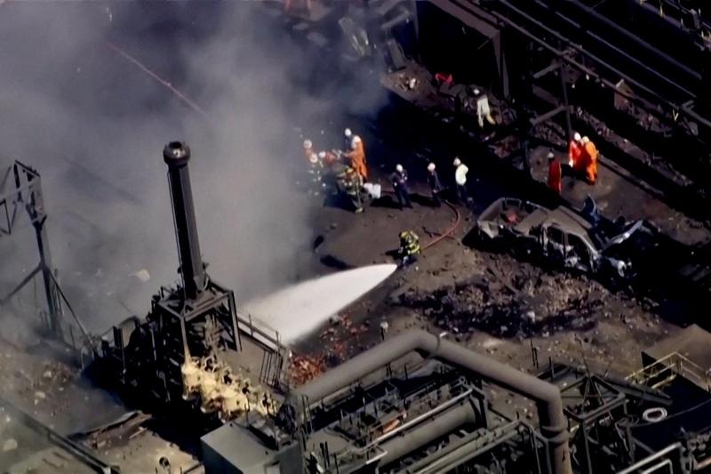 Explosion at US Steel plant leaves one dead, two missing