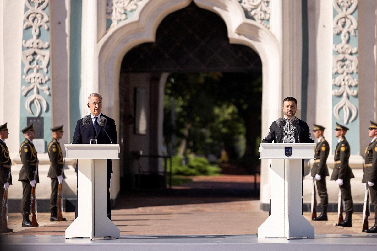 Zelenskiy celebrates Ukraine’s Independence Day alongside Canadian PM