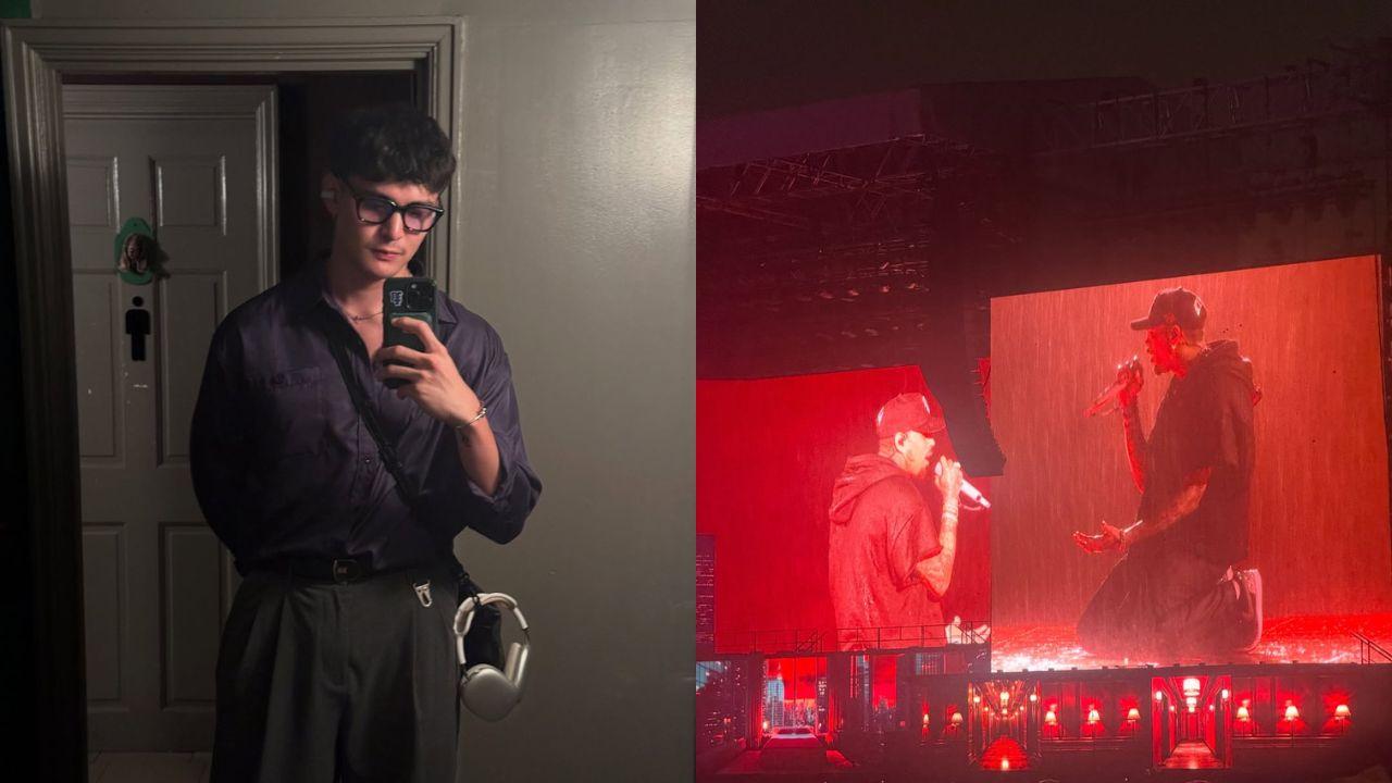 Ruru Madrid goes fanboy mode at Chris Brown concert in Canada