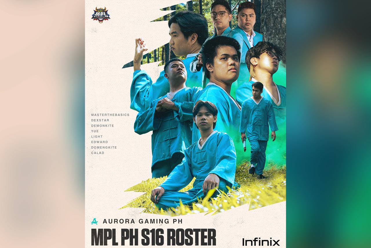 MPL PH S16: Aurora Gaming roster