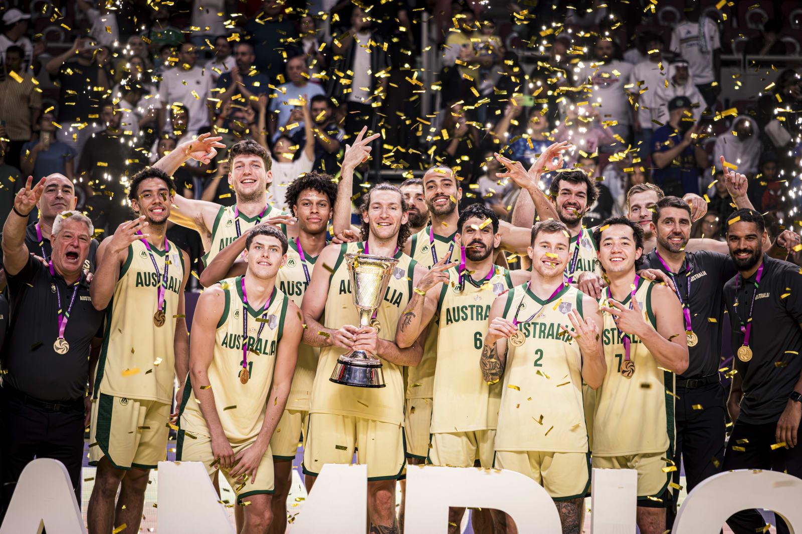 Australia edge China for FIBA Asia Cup 'three-peat'