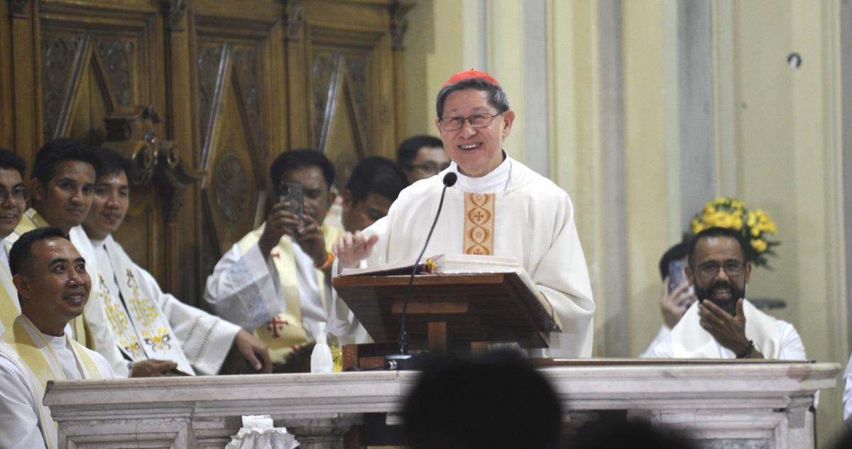 Cardinal Tagle leads Mass for PH youth at Jubilee of the Youth 2025 in Rome