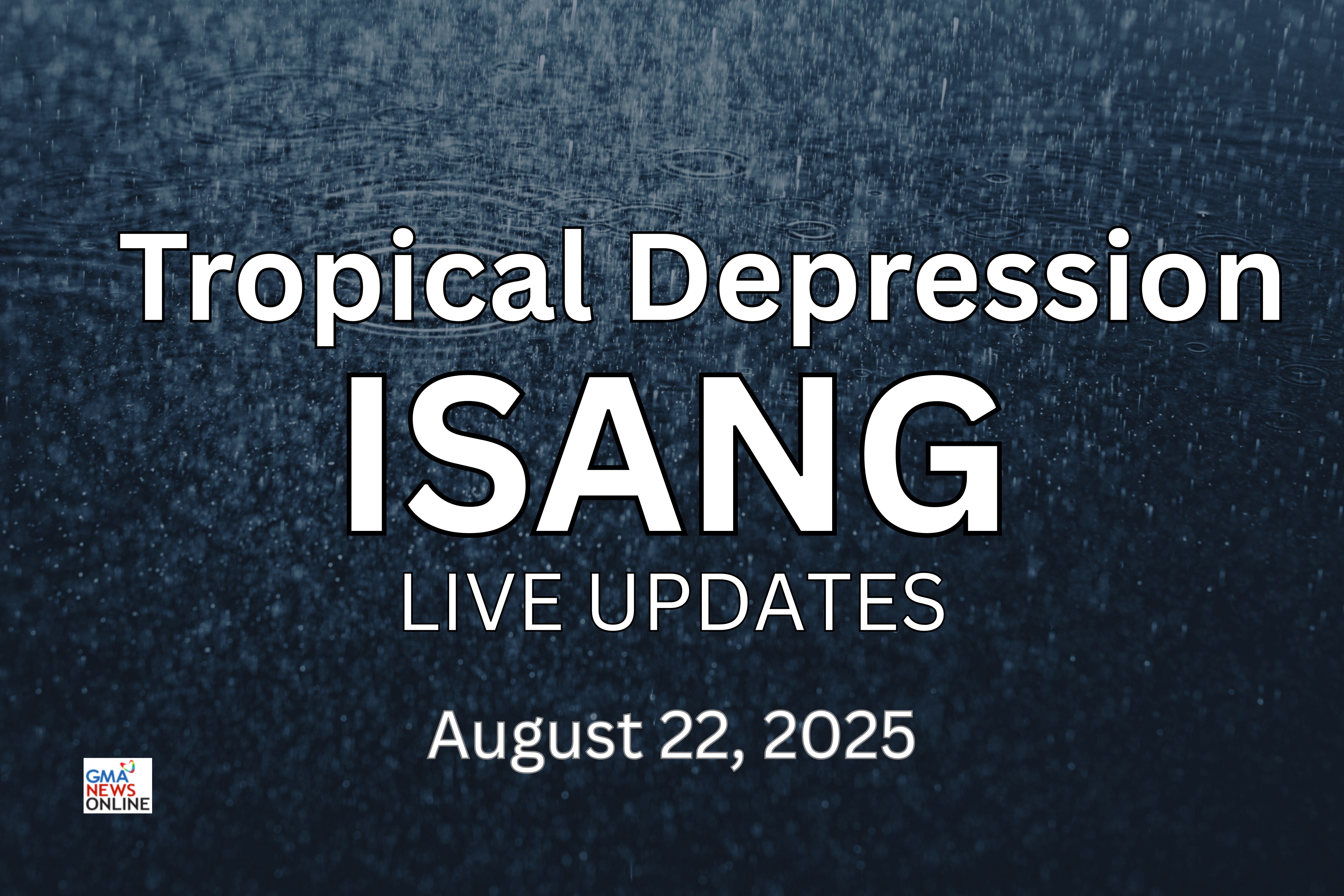 LIVE UPDATES: Tropical Depression Isang