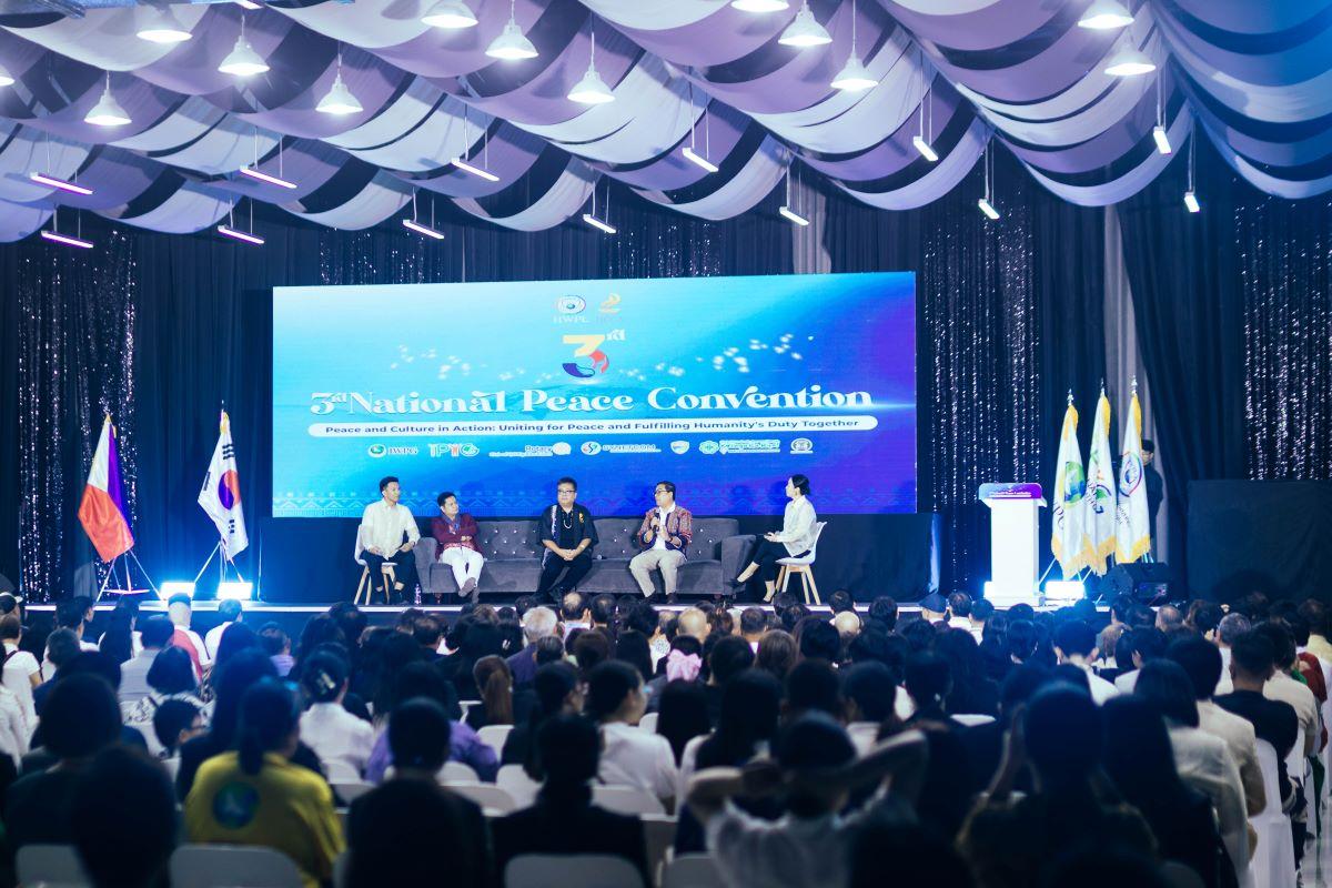 3rd National Peace Convention organized by the Heavenly Culture, World Peace, Restoration of Light (HWPL Philippines)