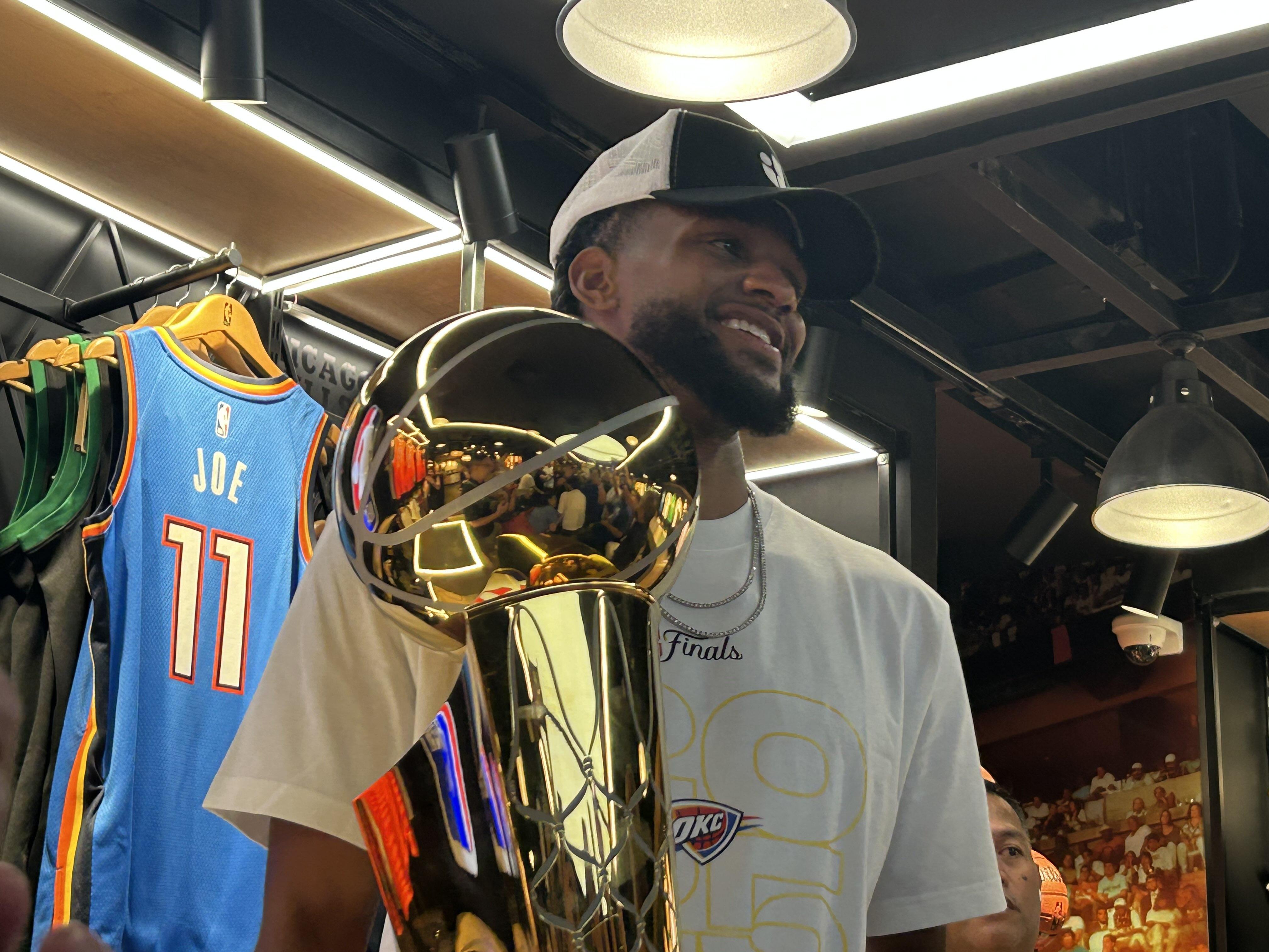 NBA champion Isaiah Joe visits Manila