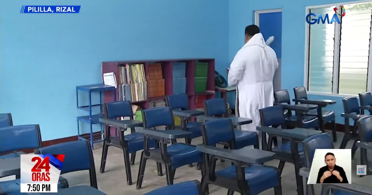7 classrooms in Rizal rehabilitated by GMA Kapuso Foundation
