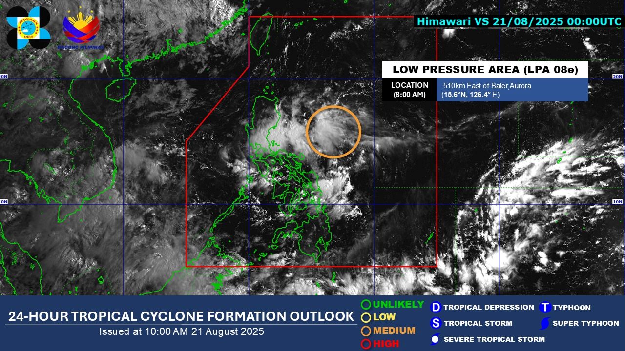 LPA gets closer to Luzon, has medium chance of becoming cyclone