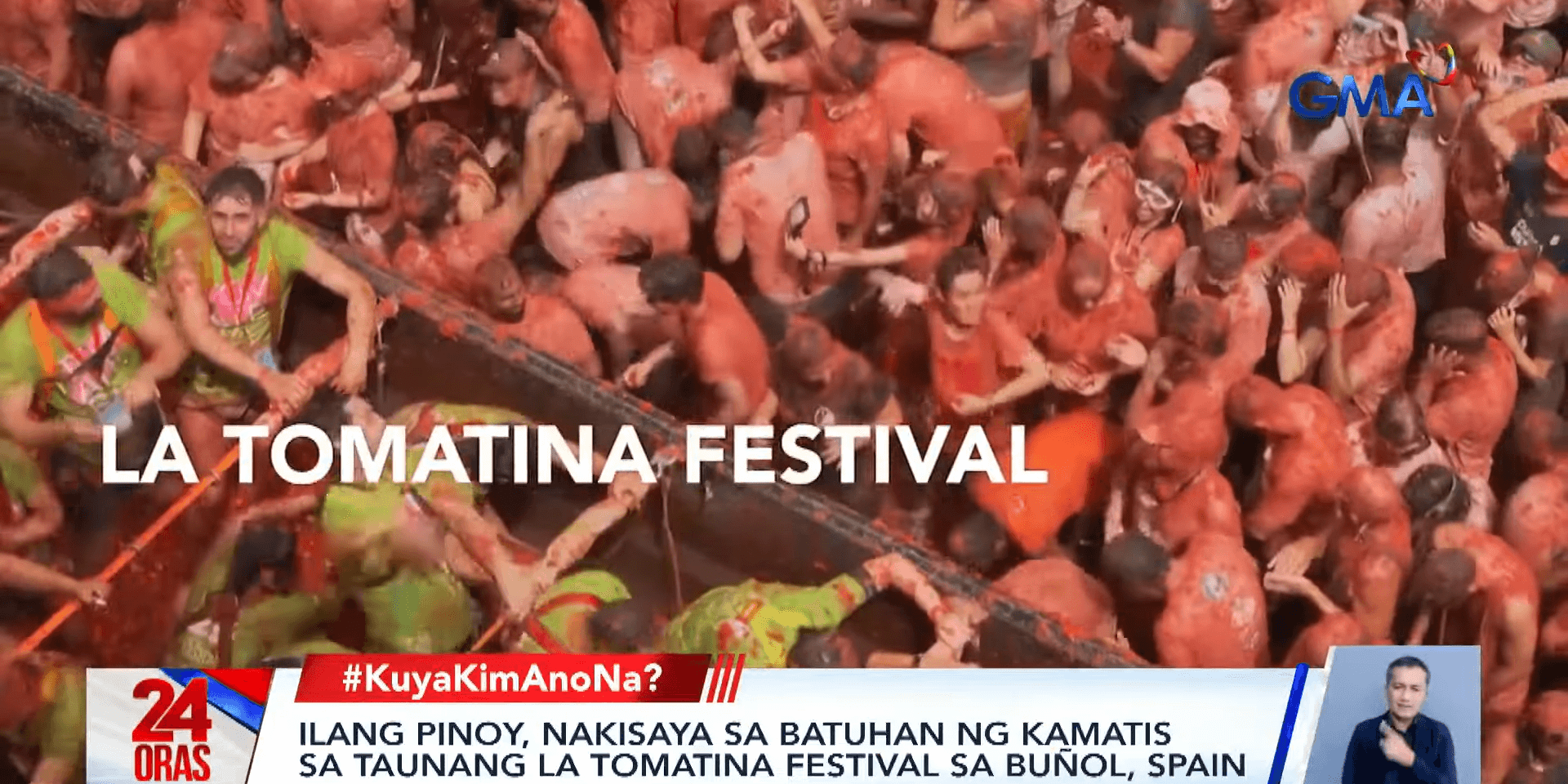 Pinoy participant shares La Tomatina Festival experience in Spain