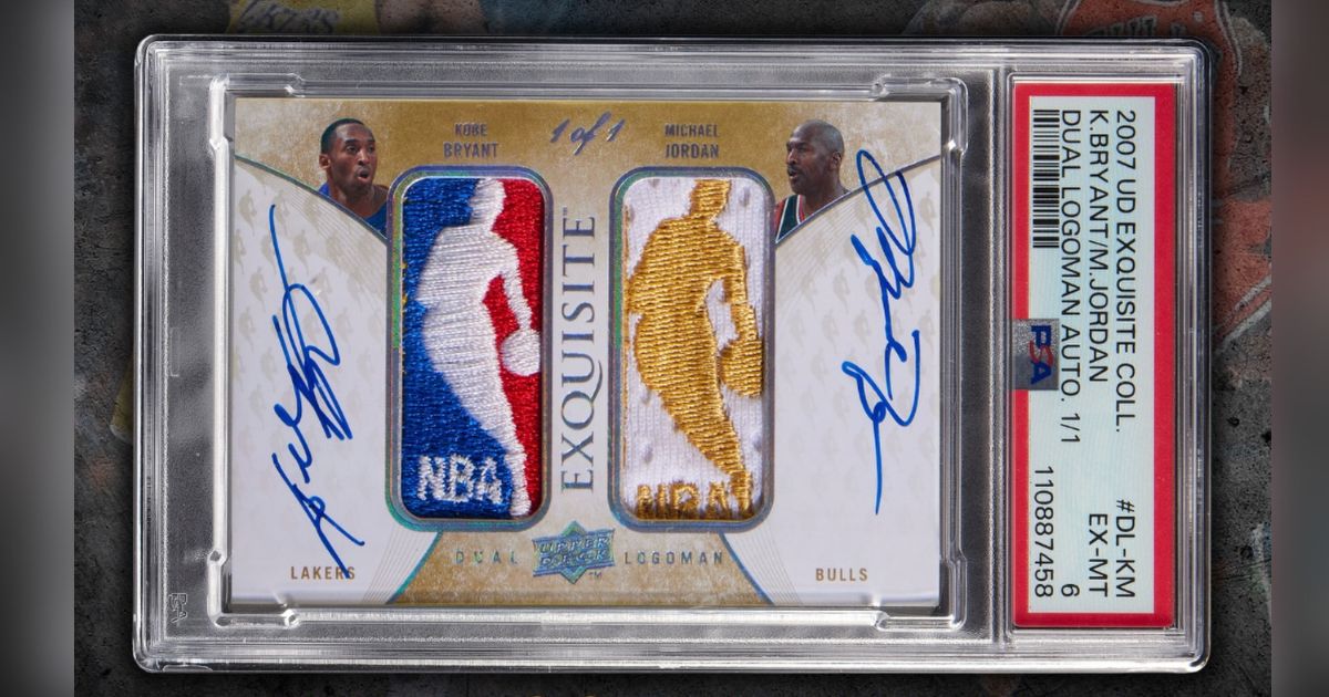 Michael Jordan-Kobe Bryant card sells for record sum