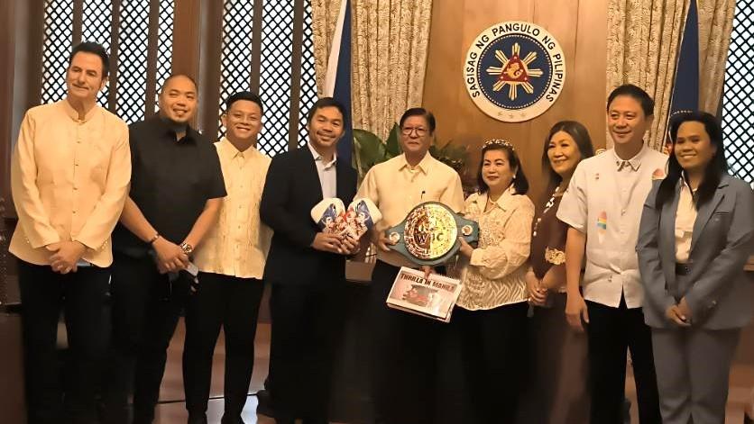 Marcos 'interested' in Thrilla in Manila 50th anniv celebration -- Pacquiao