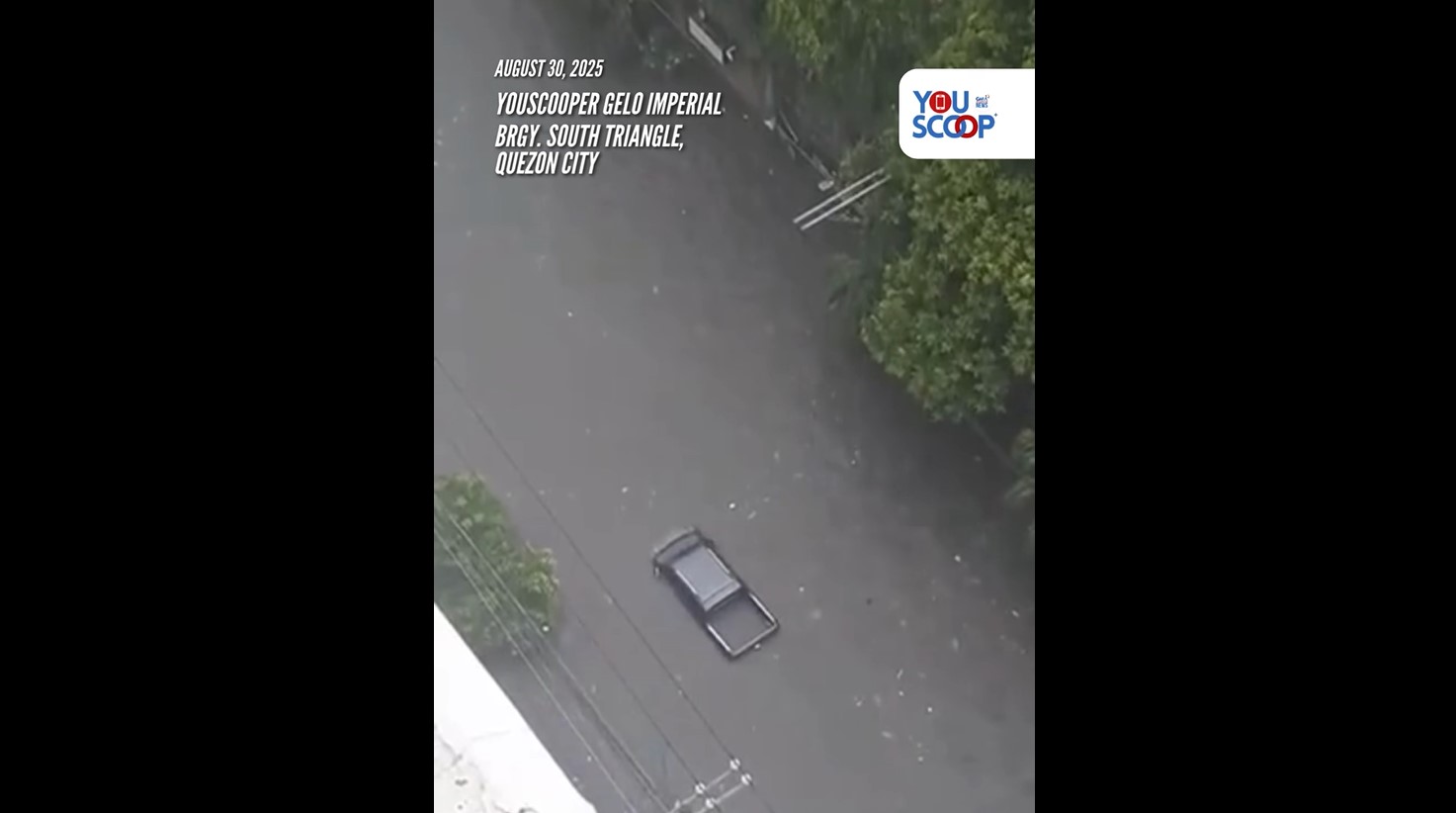 Parts of Metro Manila flooded after heavy to intense rains