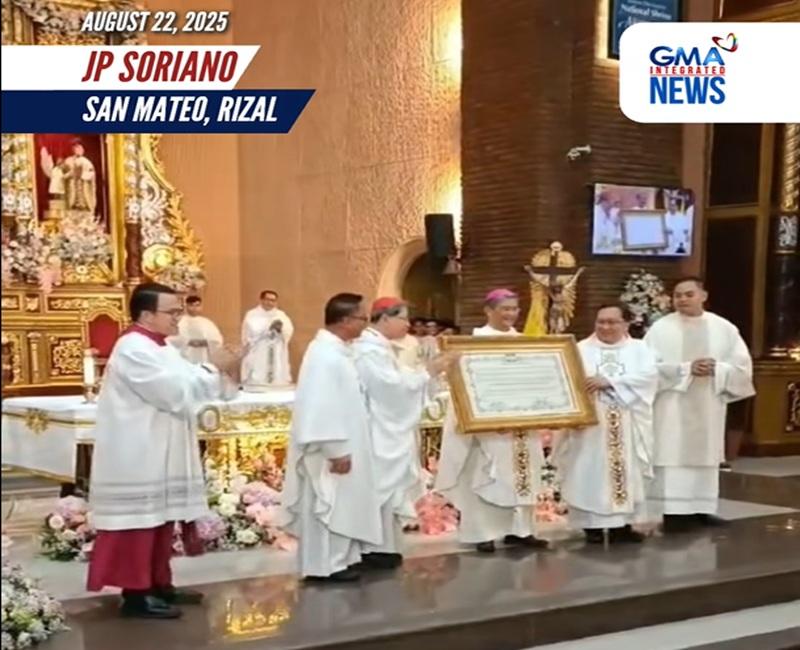 San Mateo Church formally elevated to national shrine
