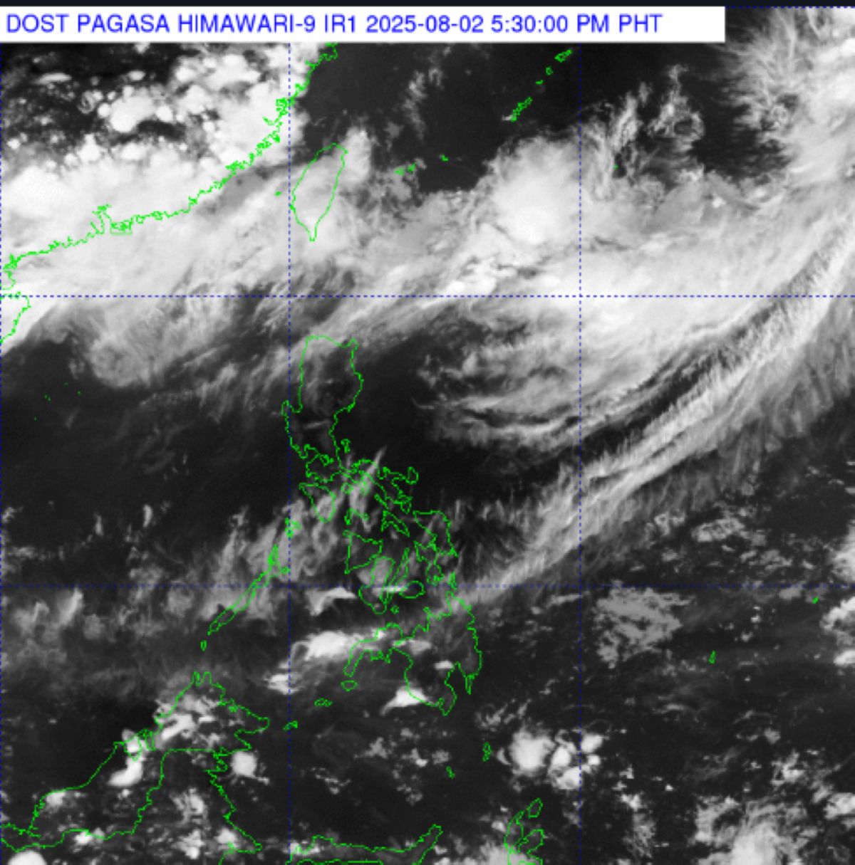 Habagat prevails over Northern Luzon, rest of PH to experience thunderstorms
