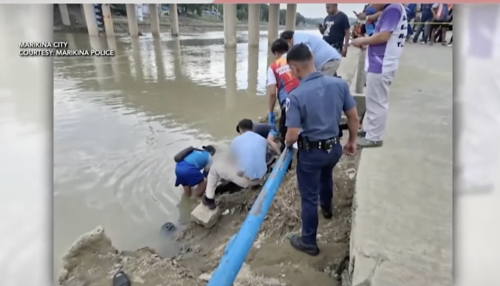 2 bangkay, namataang nagpapalutang-lutang sa Marikina River