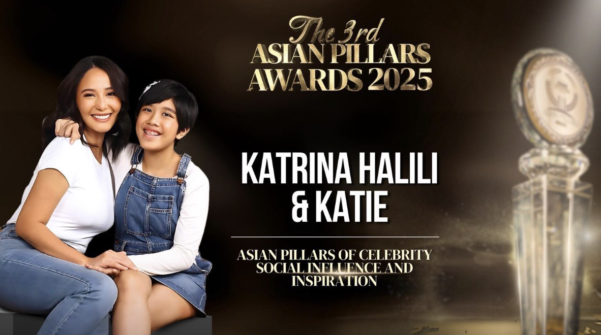 Katrina Halili, daughter Katie bag award at 3rd Asian Pillars Awards