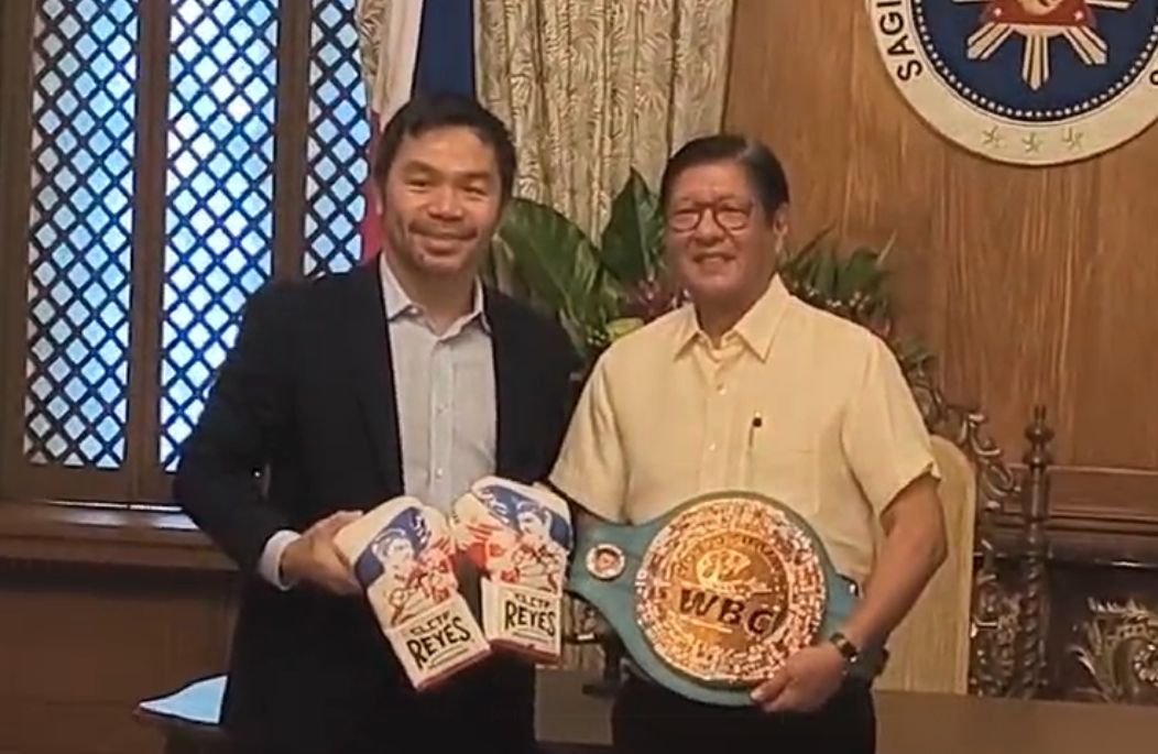 Pacquiao pays courtesy call on President Marcos