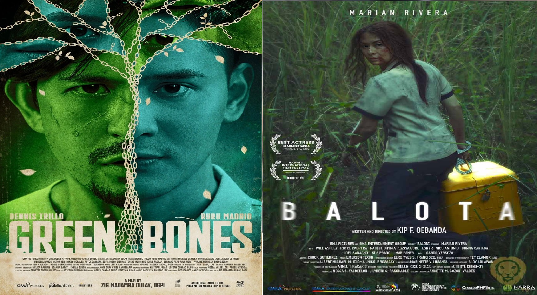 'Green Bones' at ‘Balota,’ nakatanggap ng mga nominasyon sa iba’t ibang kategorya sa FAMAS Awards    thumbnail