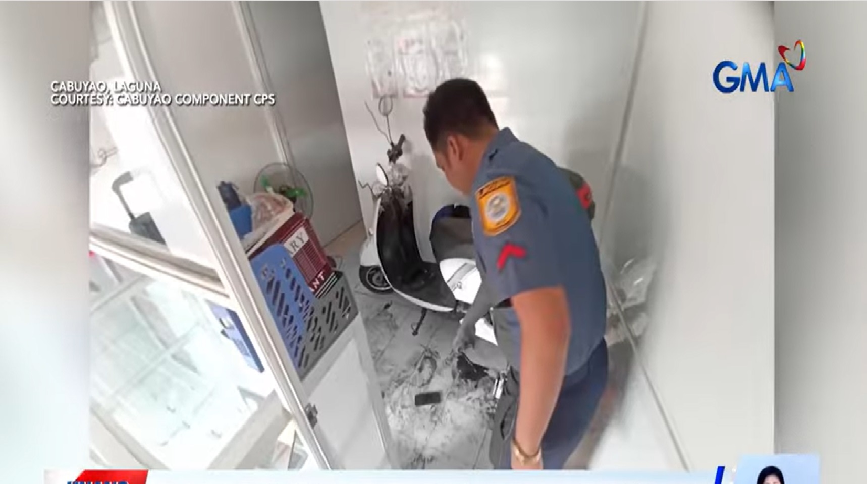 Babae, pinatay sa saksak ng lalaking nanloob sa isang gadget store sa Laguna thumbnail