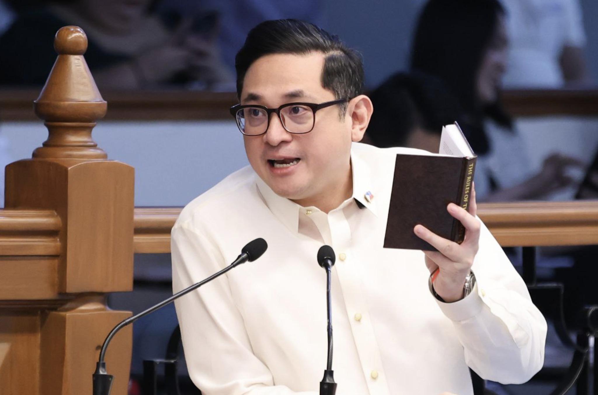 Bam Aquino wants Senate review of DPWH flood control spending