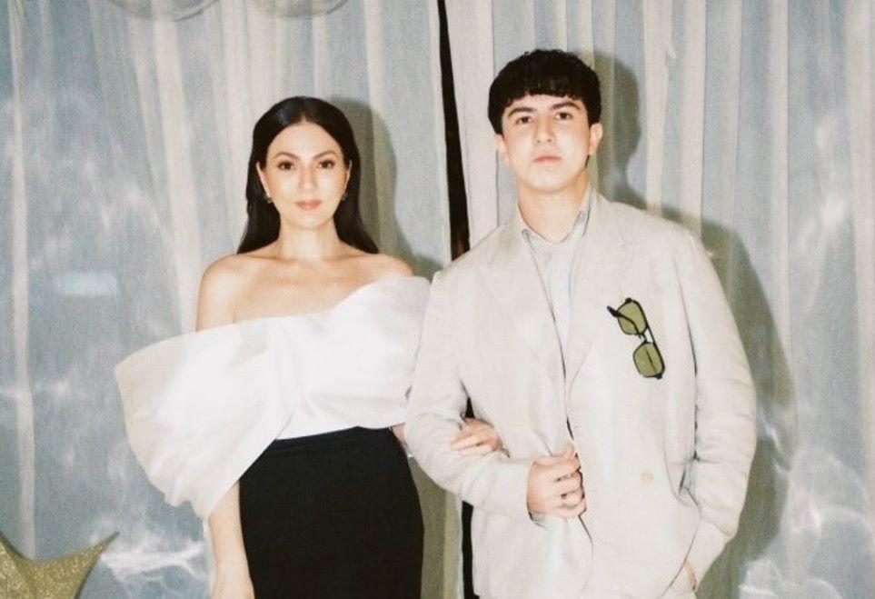 Carmina Villaroel and son Mavy Legaspi