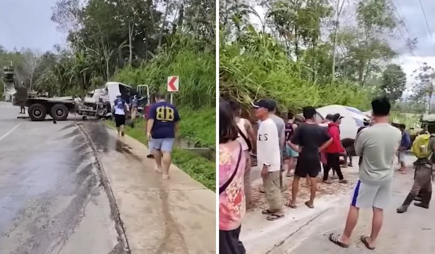 4 people including 3 kids killed by cement mixer in Bansalan, Davao del Sur