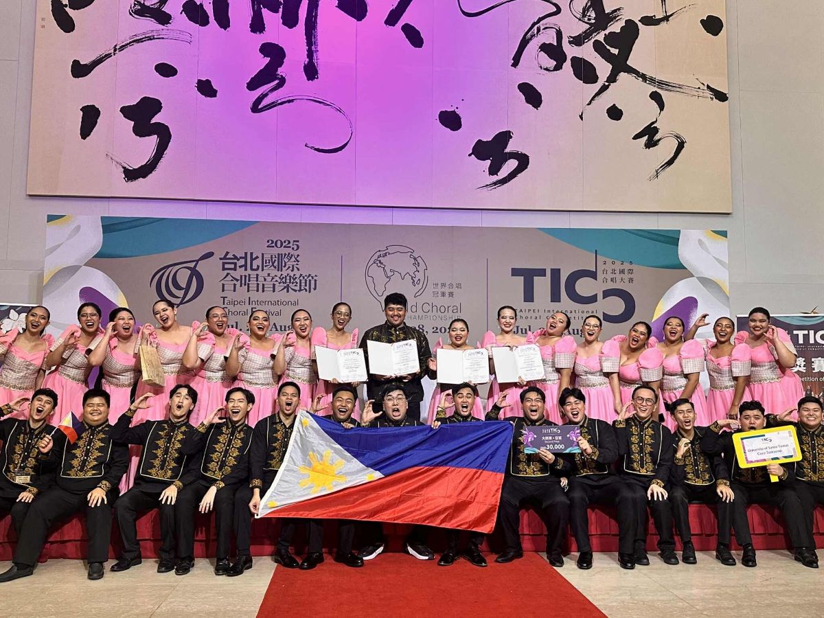 UST Coro Tomasino bags top honors at 2025 Taipei International Choral Competition