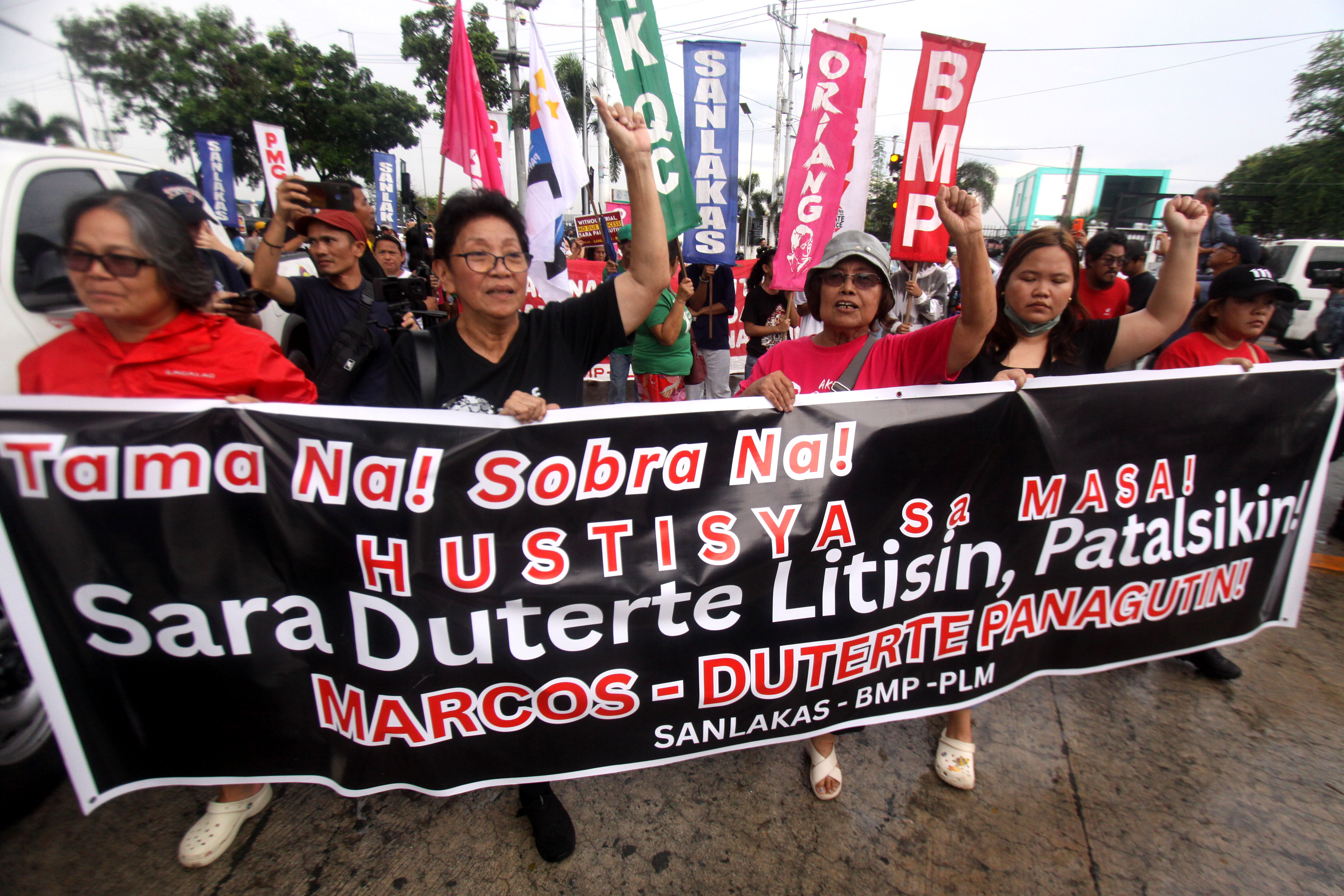 Groups call for continuation of VP Sara impeachment in Senate rally