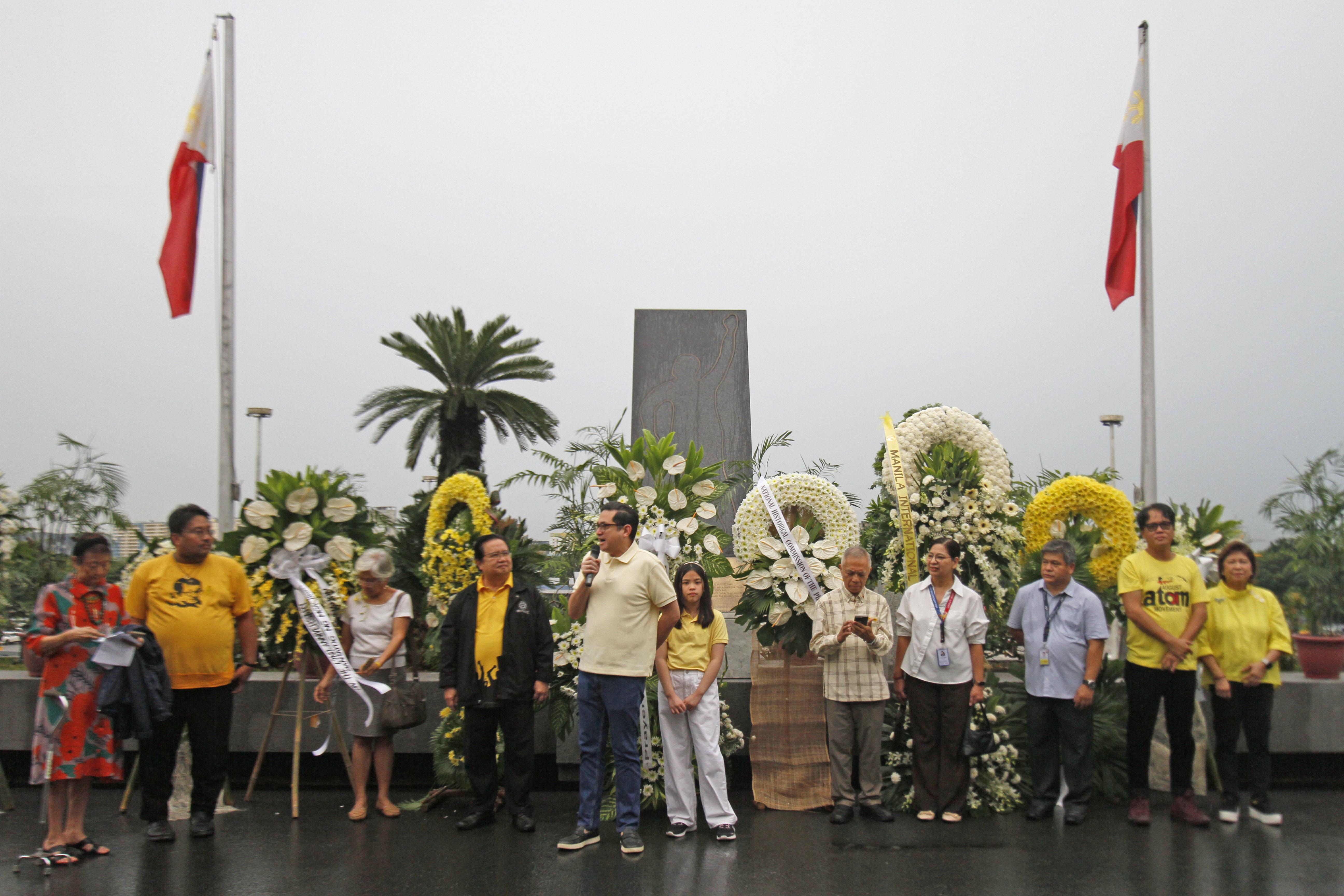 Bam Aquino: Ninoy's death was result of his love for country
