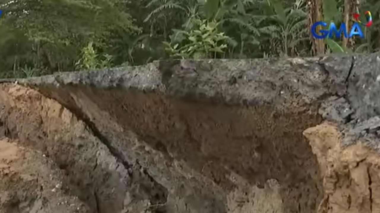P380M dike in San Teodoro, Oriental Mindoro deteriorated only after 2 years