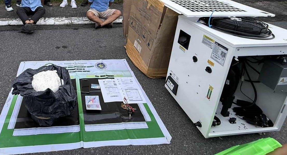 P75M worth of shabu seized by BOC, PDEA at Clark Freeport Zone