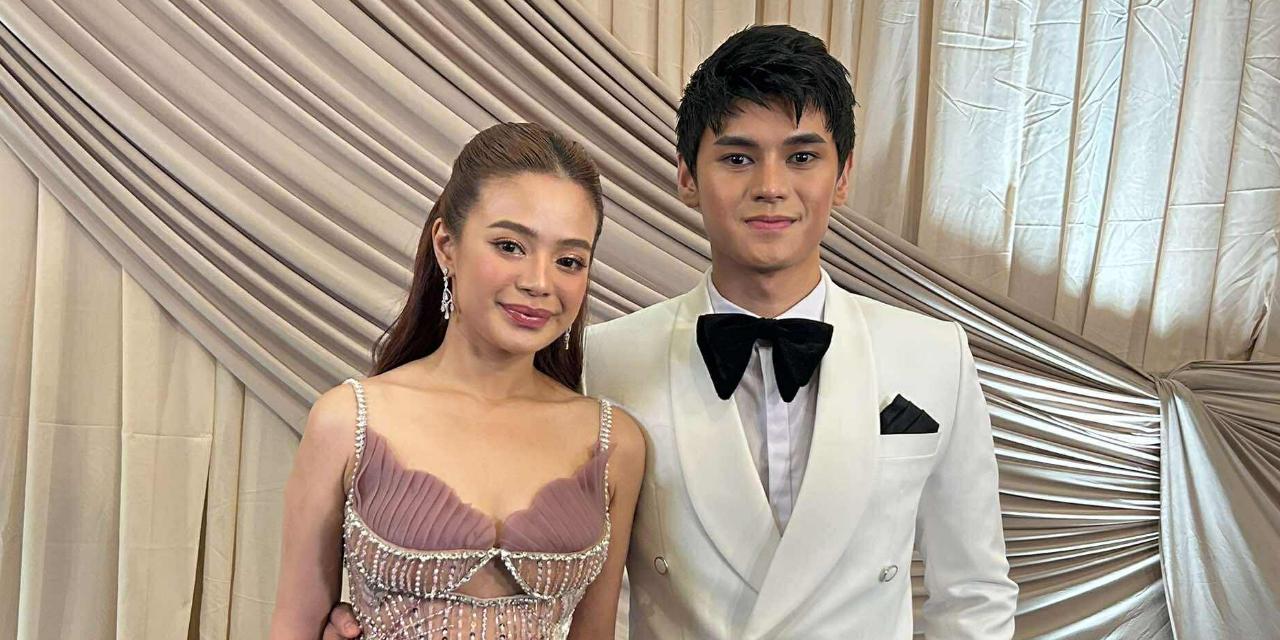 Dustin Yu, Bianca De Vera grace GMA Gala 2025 in style