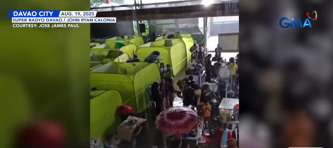 Fire-hit residents in Davao City face floods in evacuation center