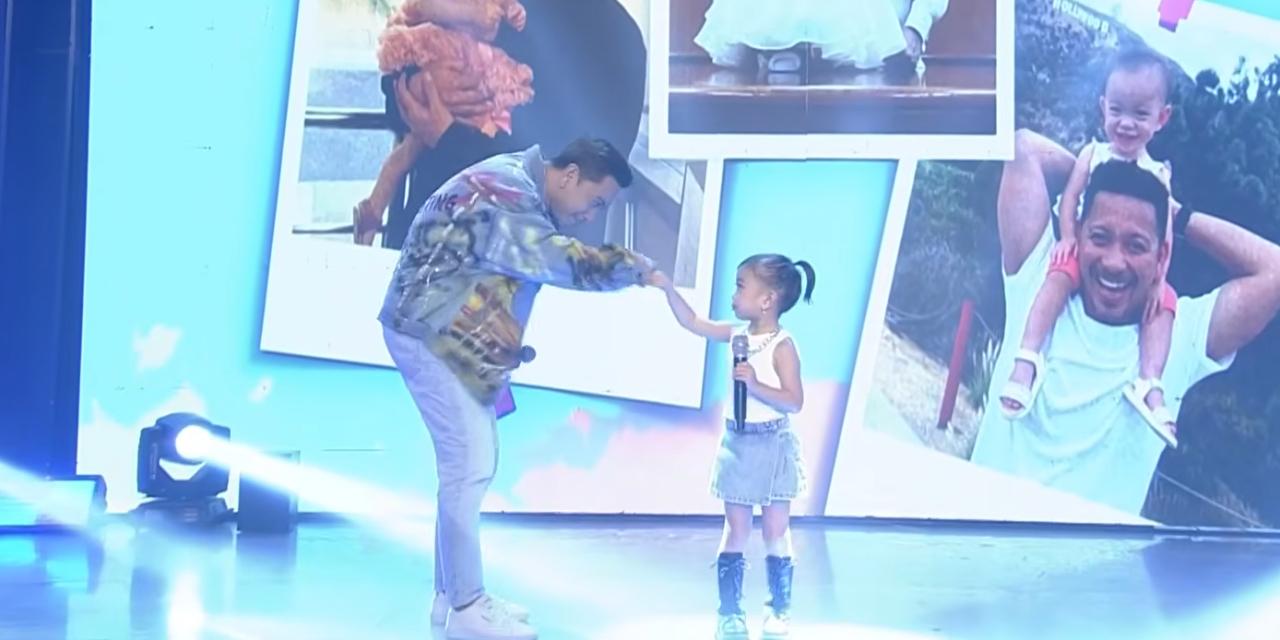 Jhong Hilario's daughter Sarina joins his birthday prod on 'It's Showtime'