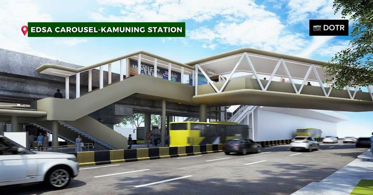 Here's how the new footbridge replacing 'Mt. Kamuning' will look like