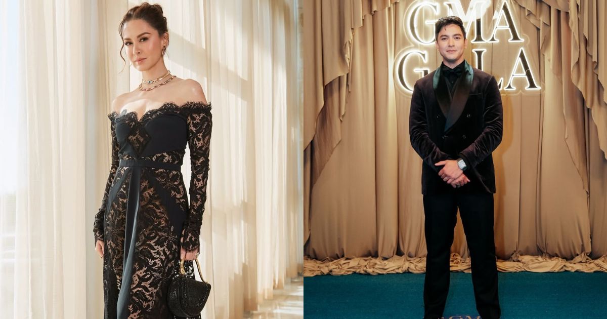 GMA Gala 2025: Marian Rivera, Alden Richards, other stars dressed in dark hues