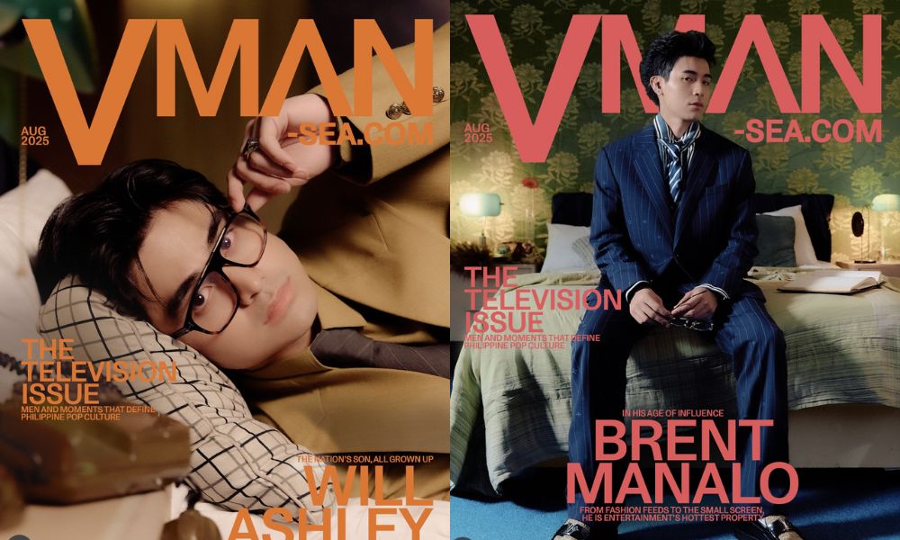 Will Ashley, Brent Manalo grace the cover of VMAN Southeast Asia